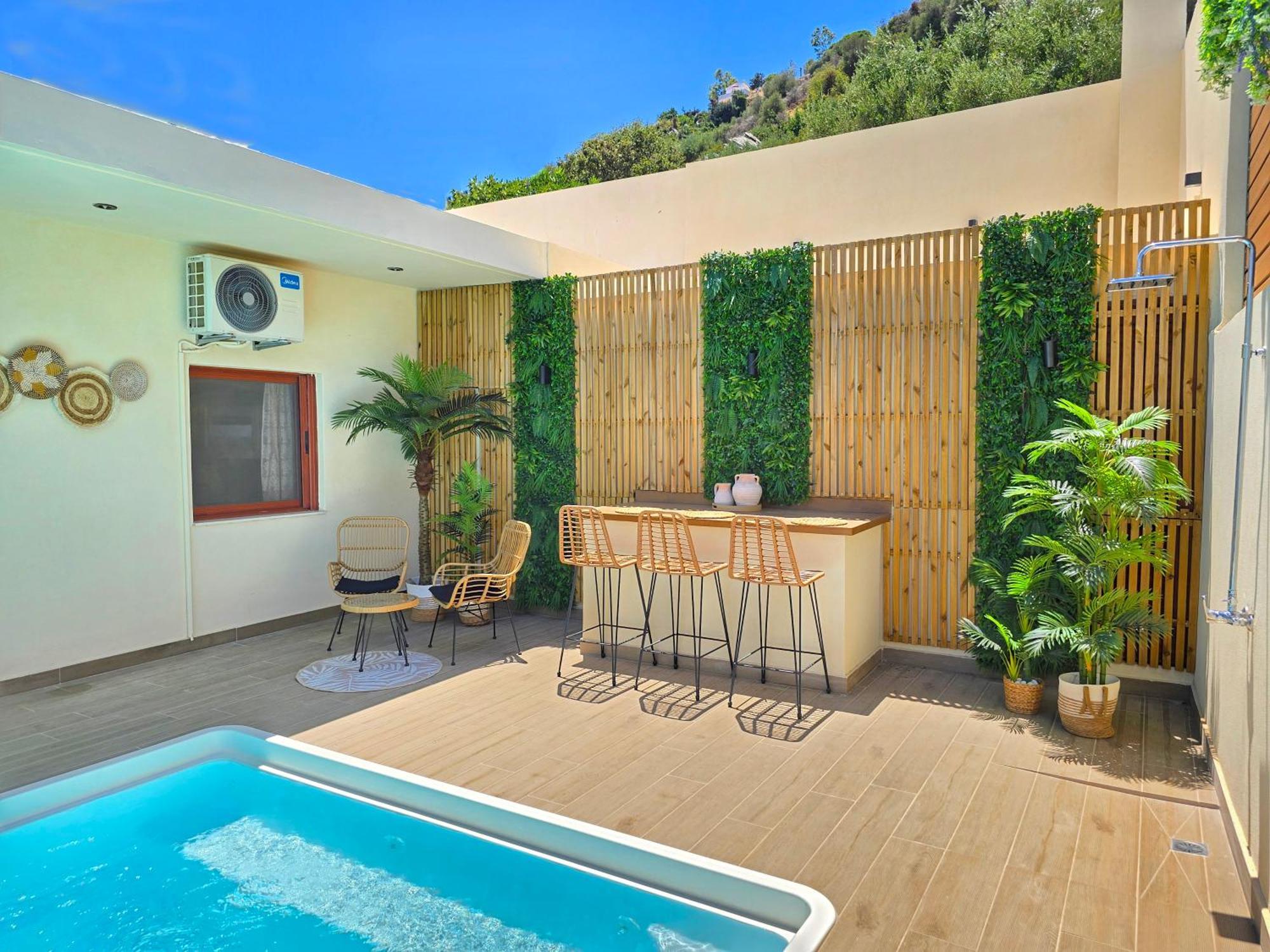Villa Balcony, Cozy Villa With Amazing View Rodhiá Extérieur photo