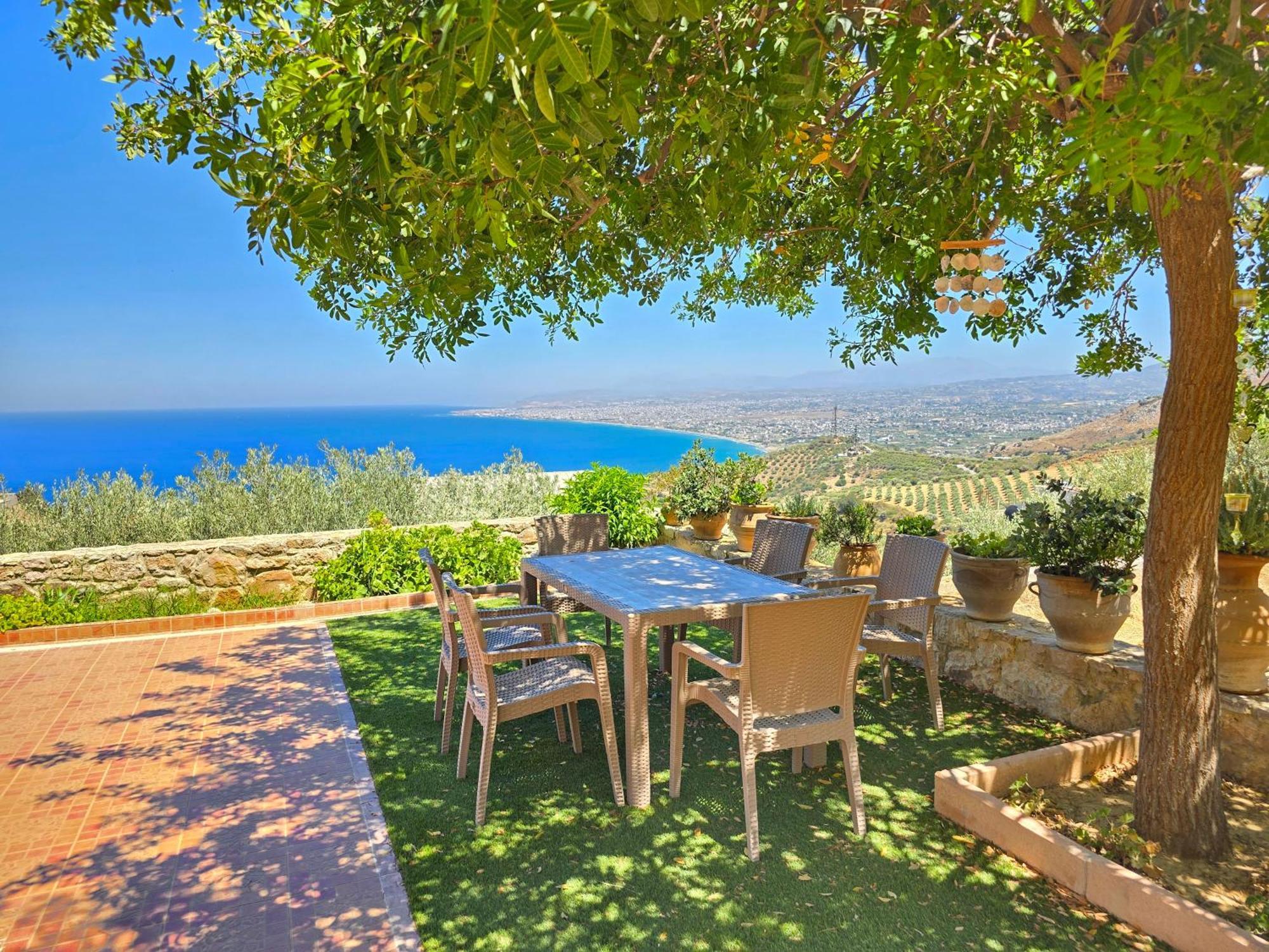 Villa Balcony, Cozy Villa With Amazing View Rodhiá Extérieur photo