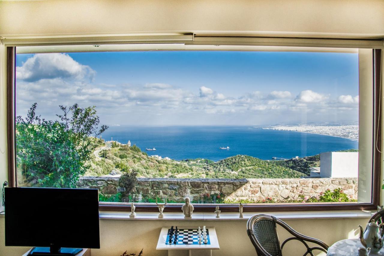 Villa Balcony, Cozy Villa With Amazing View Rodhiá Extérieur photo